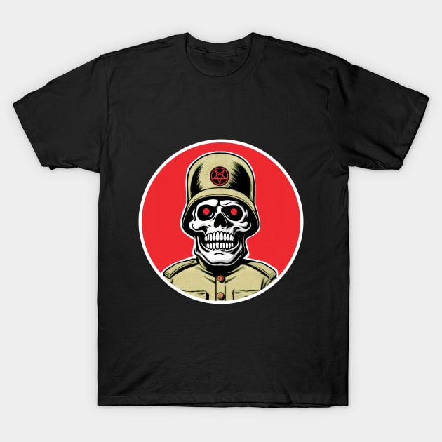 Propagandead: Occult Soldier T-Shirt by JDTee